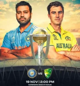 India vs Australia, Final ICC Men’s Cricket World Cup 2023